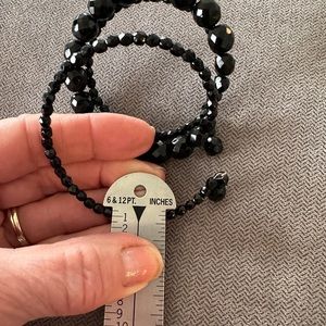 Black Rhinestone bracelet